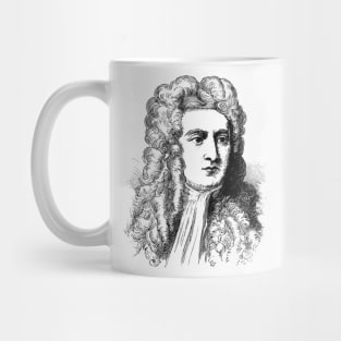 Sir Isaac Newton / Retouched Fan Art Mug